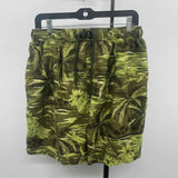 Sand n' Sun Men's Size L Green Palm Trees Swim Trunks
