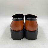 Franco Sarto Women's Shoe Size 9 Caramel Color Block Loafers