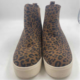 J/Slides Women's Shoe Size 7 Brown Animal Print Boots
