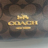 Coach Women's Brown Luxe Signature Purse