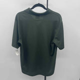 Greg Norman Men's Size M Green Solid Short Sleeve Shirt