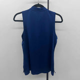 Nike Women's Size M Navy Textured Sleeveless Shirt