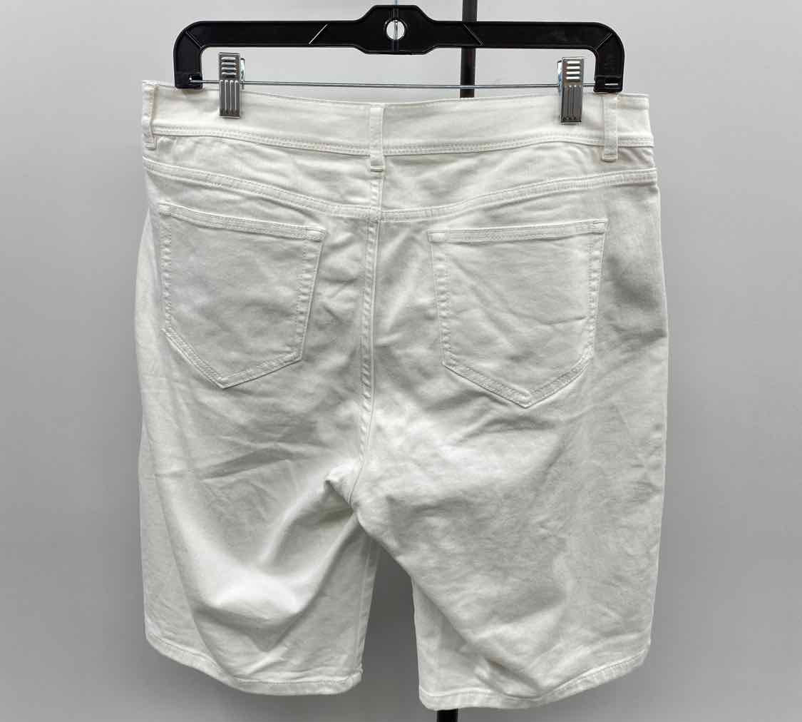 JJill Women's Size 12 White Solid Shorts