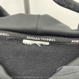 Adidas Junior's Size L Black Logo Sweatshirt