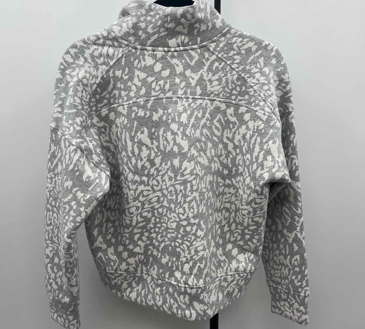 Calia Women's Size S Gray Animal Print Sweatshirt