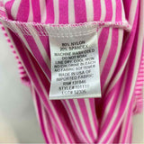 Jude Connally Women's Size XS Pink Stripe Dress