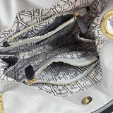 JEAN-PIERRE KLIFA Gray Textured Shoulder Bag Purse