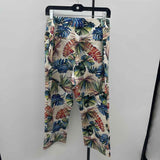 Chico's Women's Size 16 Beige Leaf Capris