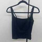 Abercrombie & Fitch Junior's Size S Black Solid Tank