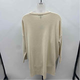 Eileen Fisher Women's Size M Ivory Solid Sweater