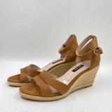 Nine West Women's Shoe Size 8.5 Caramel Solid Sandals