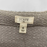J Crew Women's Size S Taupe Textured Jacket
