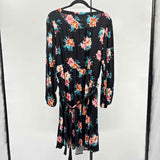 Torrid Women's Size 2X Black Floral Dress