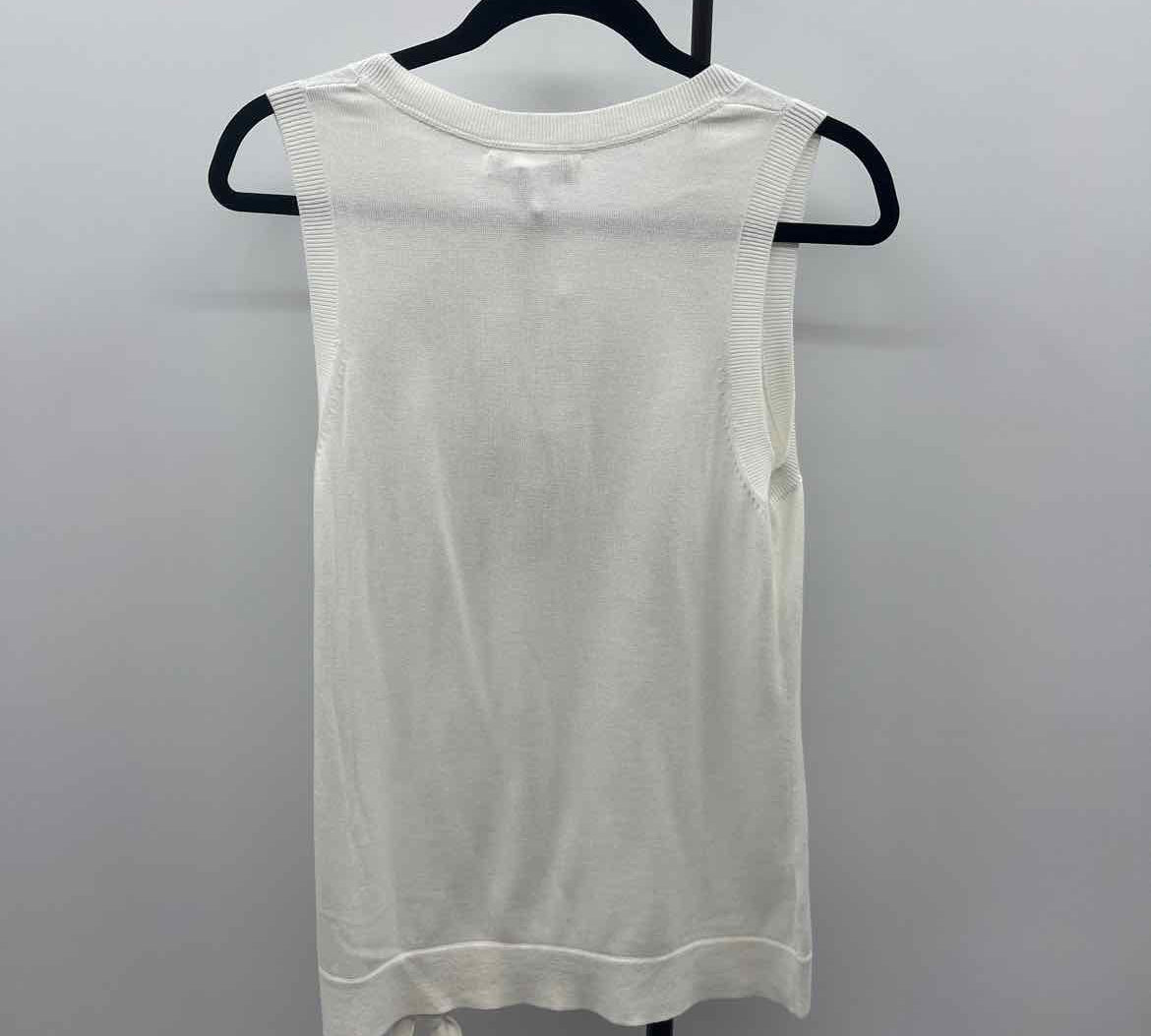 Tommy Bahama Women's Size S White Solid Sweater