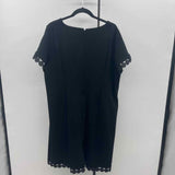 Talbots Women's Size 16WP Black Circles Dress