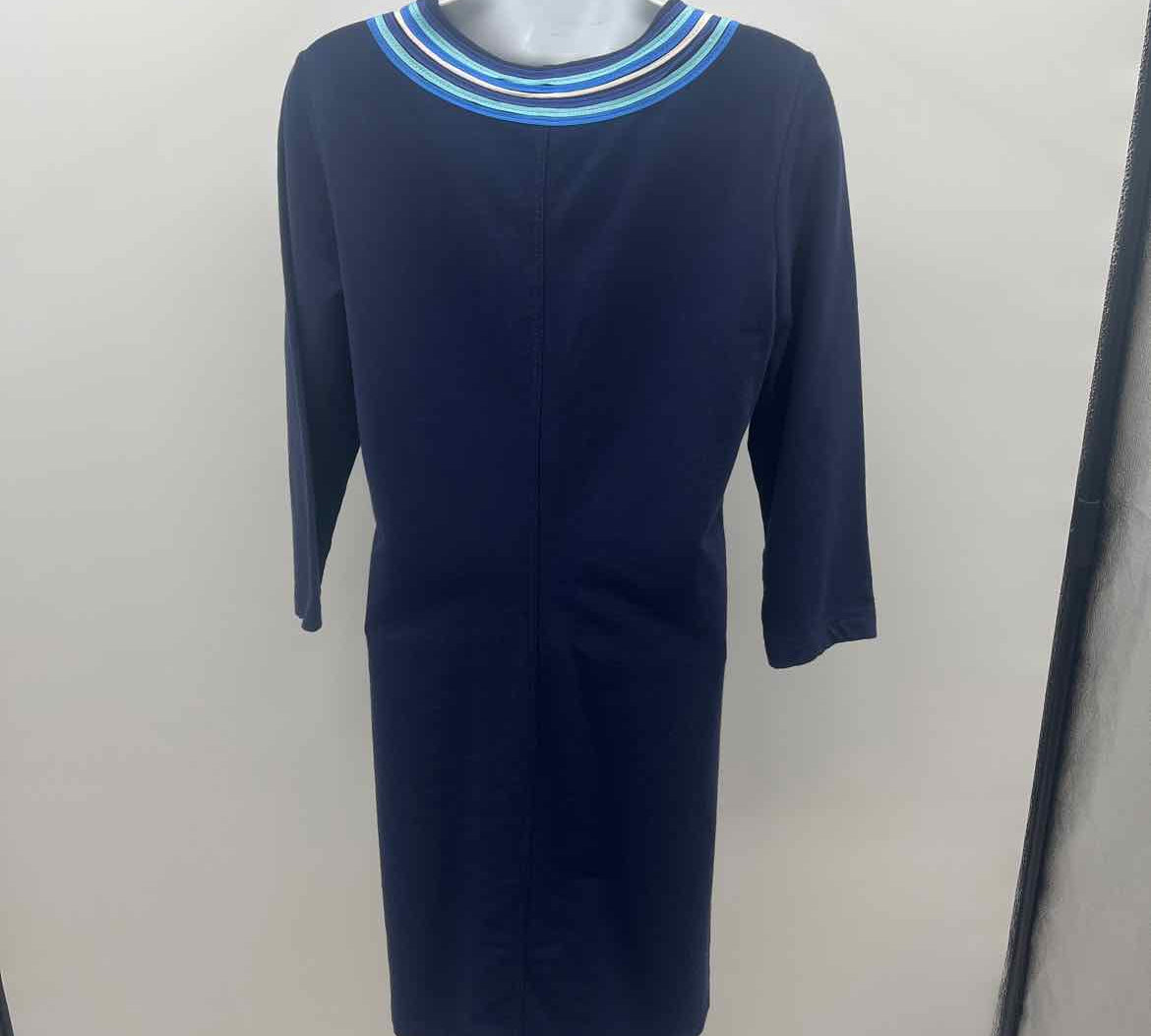 Lilly Pulitzer Women's Size M Navy Ribbon Dress