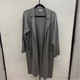 Max Studio Women's Size S Charcoal Solid Cardigan