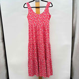 Duffield Lane Women's Size 6 coral Sailboats Dress