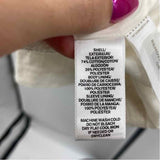 Loft Women's Size M Ivory Textured Jacket