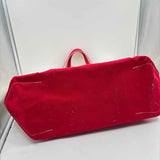 LL Bean Women's Red Monogram Purse