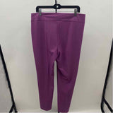 Roz & Ali Women's Size 12 Lavender Solid Pants