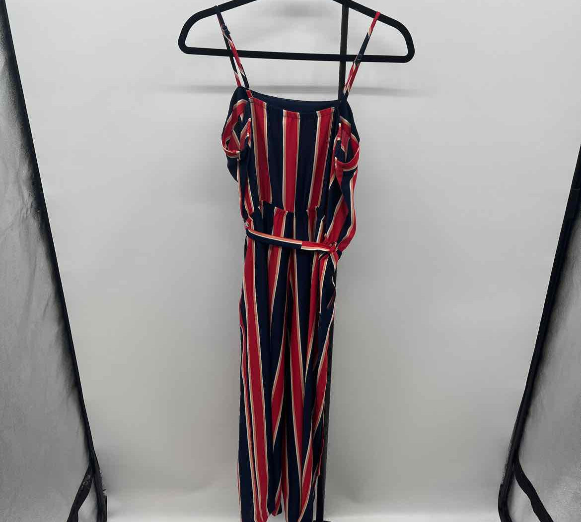 Veronica M Women's Size 6 Navy Stripe Jumper