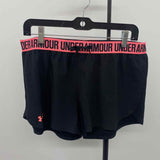 Under Armour Junior's Size L Black Solid Shorts