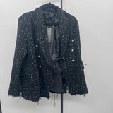 Lioness Women's Size L Black Flecked Jacket
