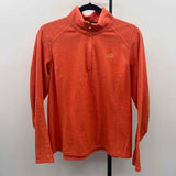 The North Face Women's Size L Orange Solid Long Sleeve Shirt