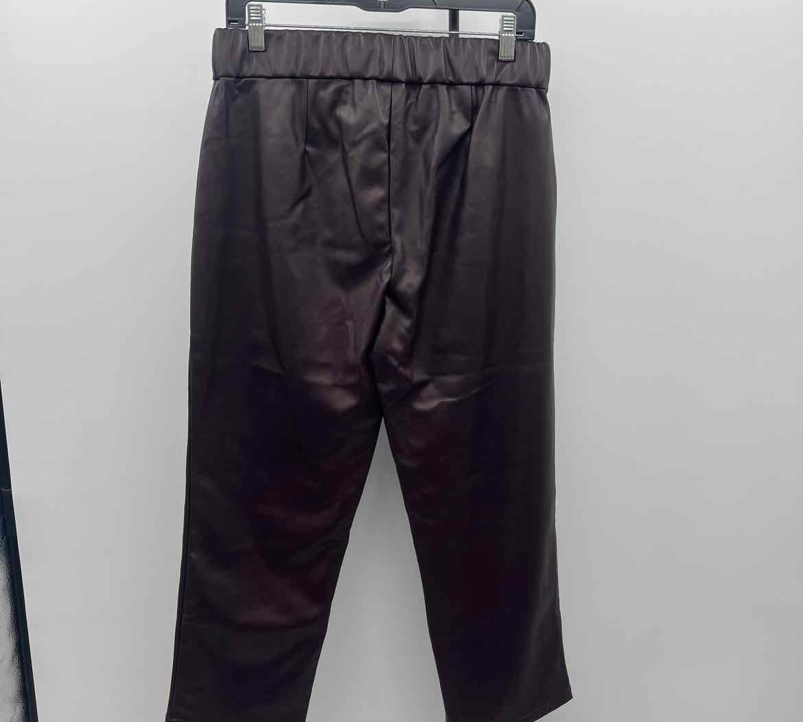C wonder Women's Size 14P Brown Solid Pants