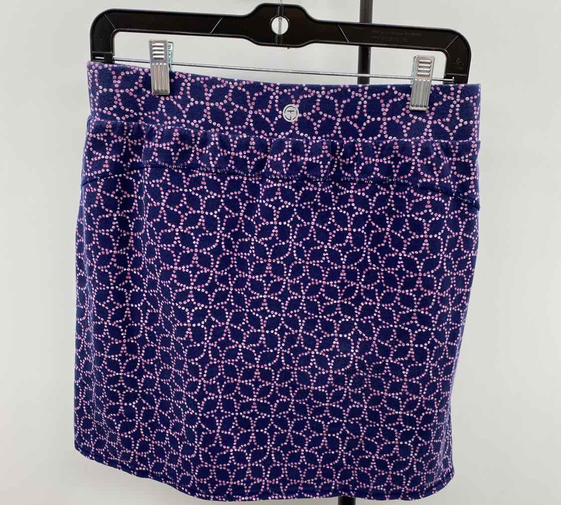Talbots Women's Size 6 Navy dotted Skirt