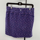 Talbots Women's Size 6 Navy dotted Skirt