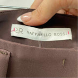 Raffaello Rossi Women's Size 10 Brown Solid Pants