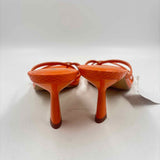 aldo Women's Shoe Size 8.5 Orange Textured Sandals