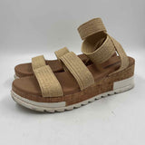 cushionaire Women's Shoe Size 9.5 Natural Woven Sandals