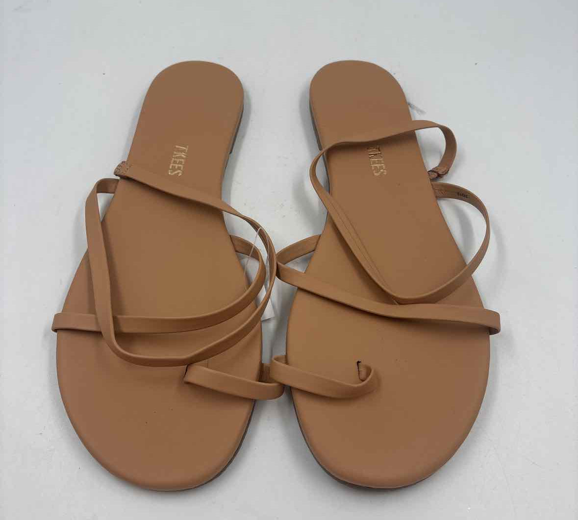 Tkees Women's Shoe Size 11 Tan Solid Sandals