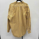 Ralph Lauren Men's Size XL Yellow Plaid Long Sleeve Shirt
