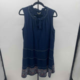 Max Studio Women's Size 18 Navy Textured Dress