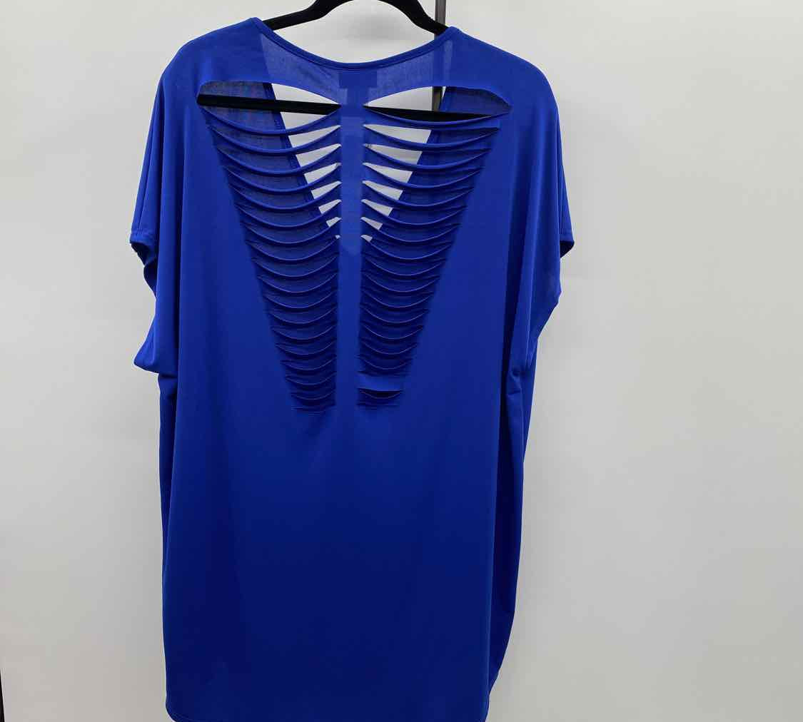 Jordan Taylor Women's Size 1X Royal Blue cutouts Coverup