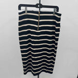 Joseph Ribikoff Women's Size 10 Black Stripe Skirt