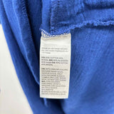Chico's Women's Size L Blue Heathered Long Sleeve Shirt