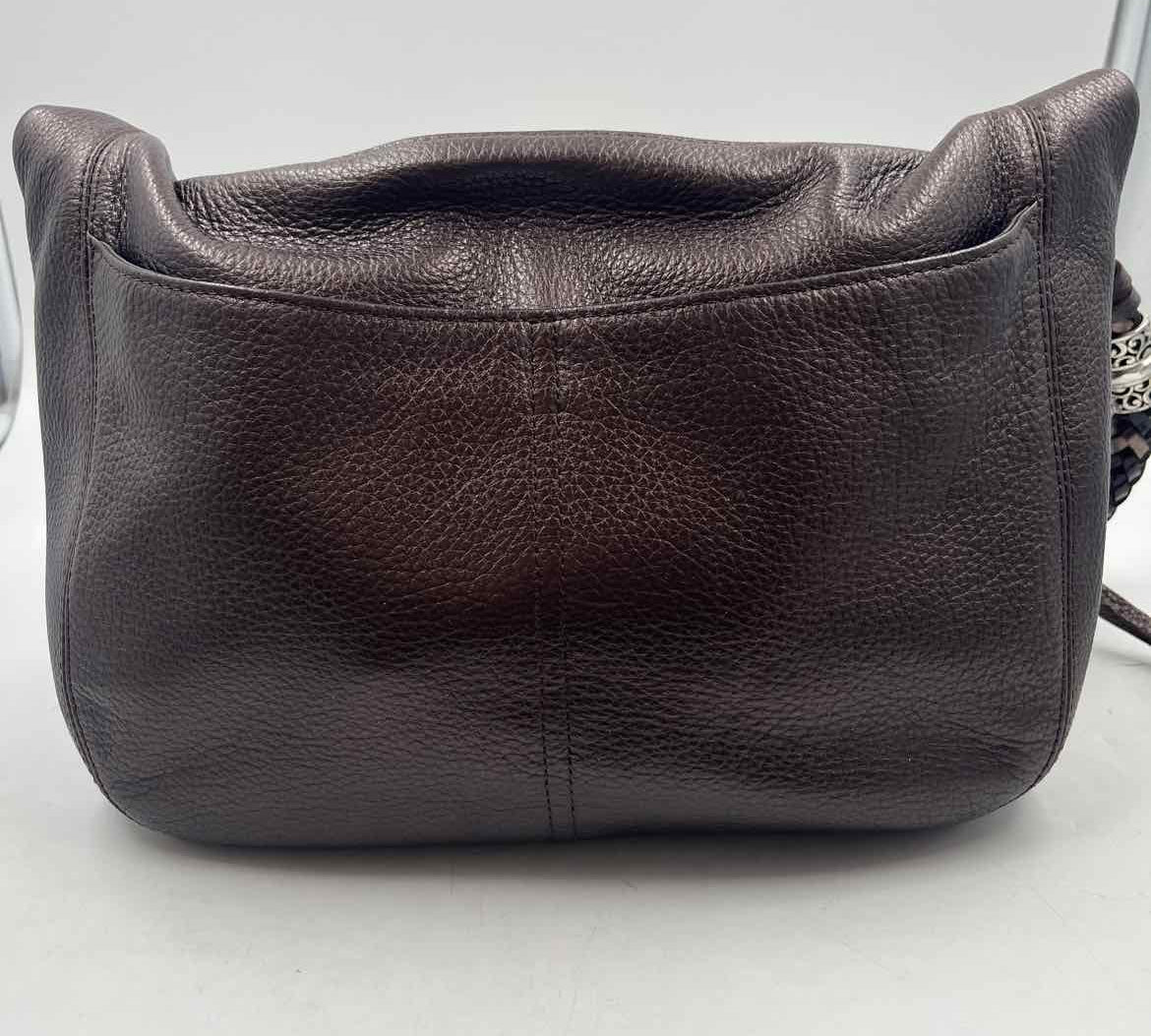 Brighton Women's Brown Luxe pebbled Purse