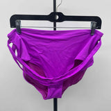 KIAVA Women's Size L Magenta Solid Swimsuit - Separate