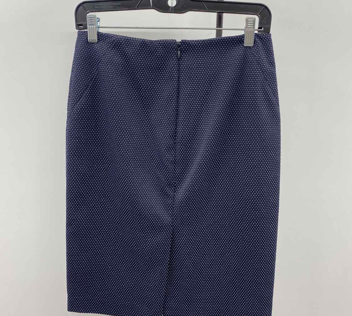 Tommy Hilfiger Women's Size 0 Navy dotted Skirt