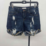 Judy Blue Women's Size 10 Blue Distressed Shorts