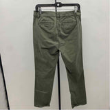 Ana Women's Size 6 Olive Solid Pants