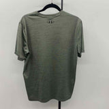 Under Armour Men's Size M Green Heathered Short Sleeve Shirt