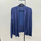 Premise Studio Women's Size XL Navy Solid Cardigan