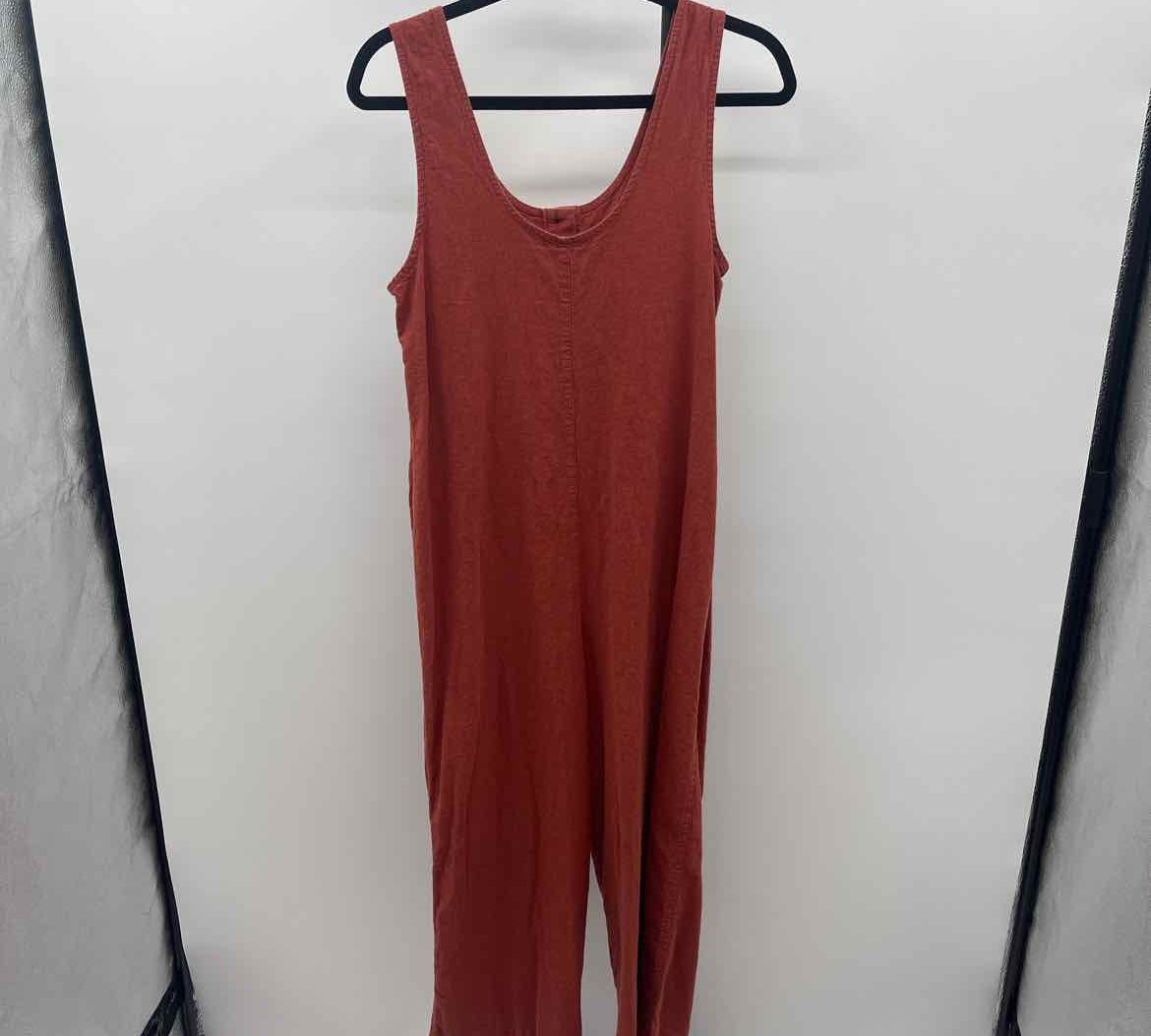 Marine Layer Women's Size 10 Rust Textured Jumper