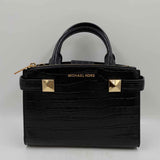Michael Kors Women's Black Luxe embossed Purse